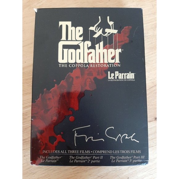 The Godfather The Coppola Restoration DVD Box Set Widescreen English French - Picture 1 of 8